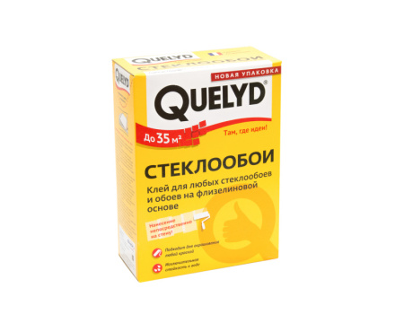 Клей для стеклообоев QUELYD 500г 1уп=30шт