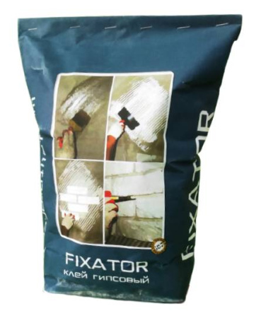 Клей гипсовый Fixator ЭлитПроф 4 кг 