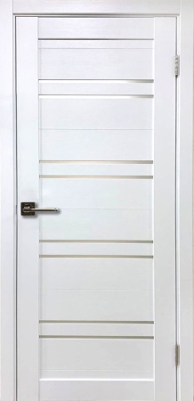 Полотно дверное Х1 белый бланко/мелинга/стекло сатин *900